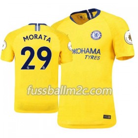 Fußballtrikots Chelsea Alvaro Morata 29 Auswärts Trikotsatz 2018-2019